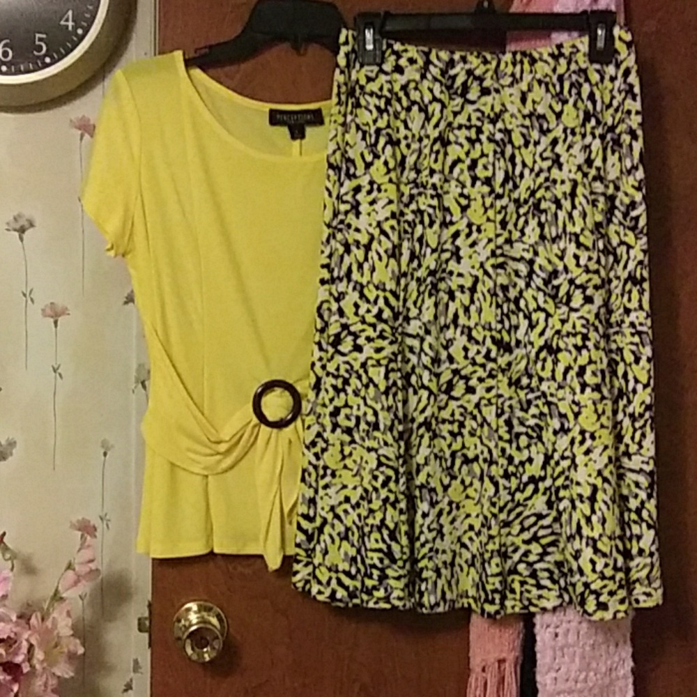 Skirt & blouse